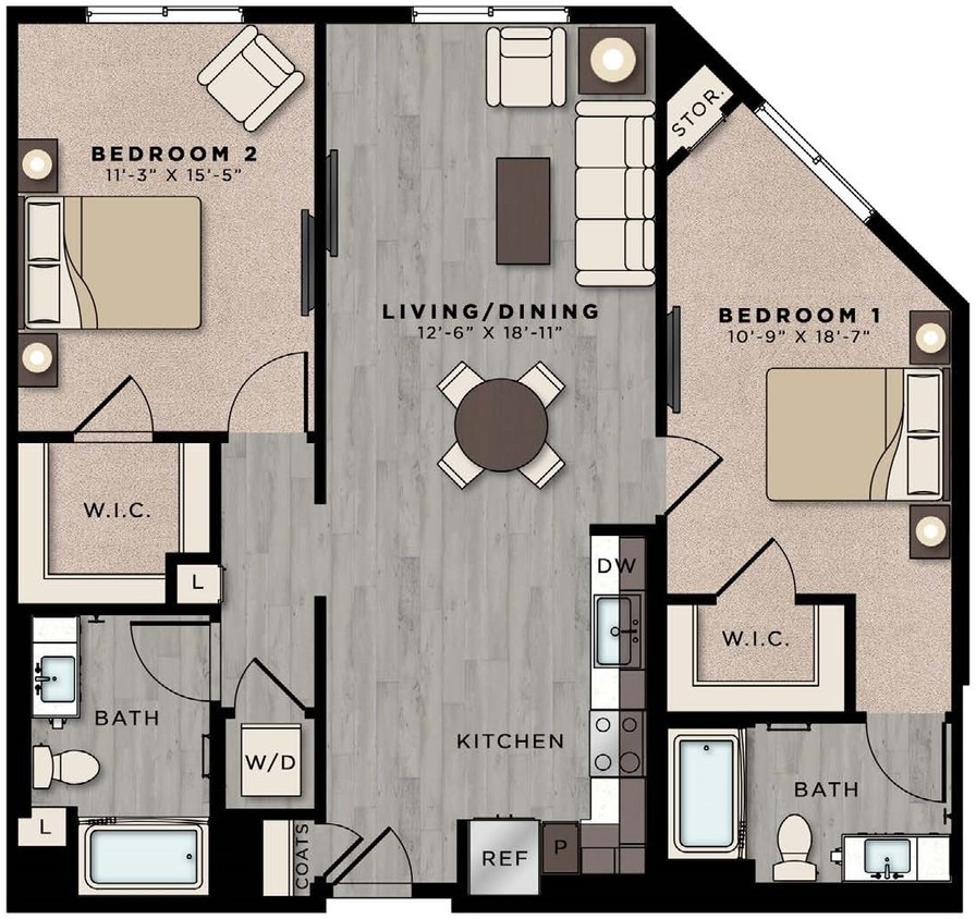 Floor Plan - CA124-B3-1175