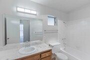 2BR, 1BA - 900SF - Bathroom - Centre Towers Apartments