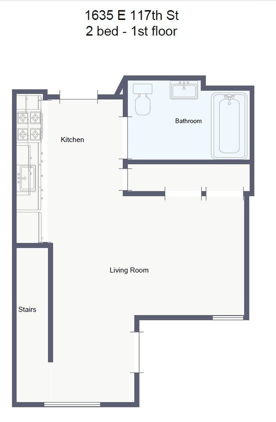 Floor Plan - 2 bedroom