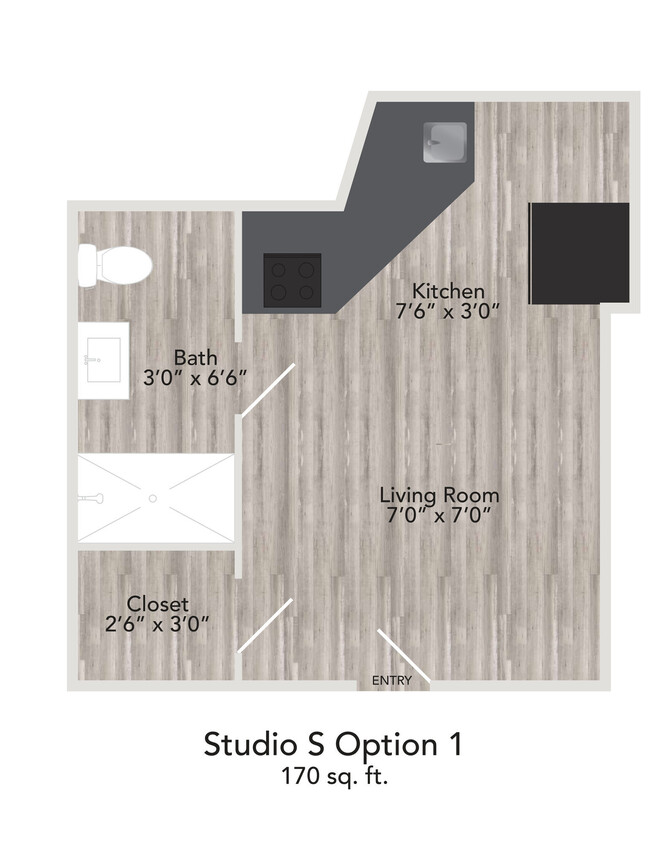 Floor Plan - STUDIO SA