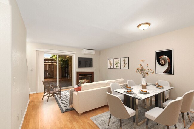 Photo - 2 Bedroom 1.5 Bath Townhome with  pvt patio (AC/Pool/Gated Parking/EV Chargers) Unit 7012 Casa Lane #14