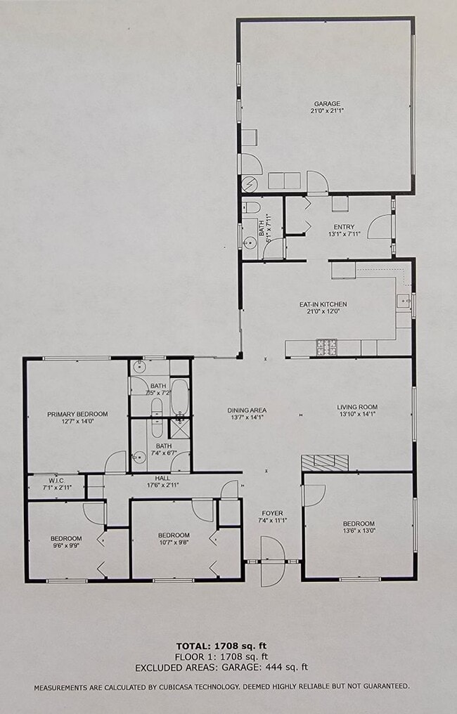 Photo - 4 Bed, 2.5 Bath House w/2-Car Garage & Pool