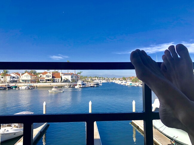 Harbor view from living room balcony - 3289 Moritz Dr Unit Moritz