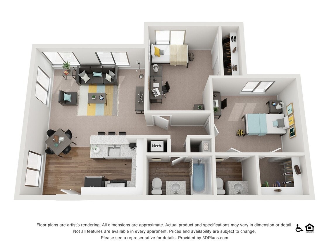Floor Plan - 2x1.5
