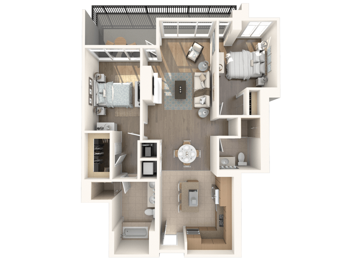 Floor Plan - Malibu