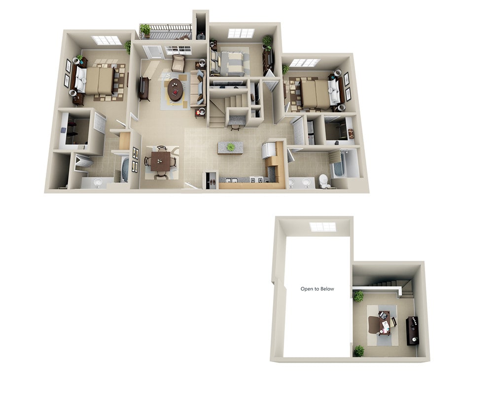 Floor Plan - Beverly Hills (C2EL)