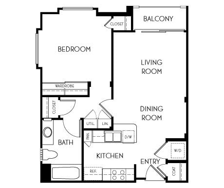 Floor Plan - 1B