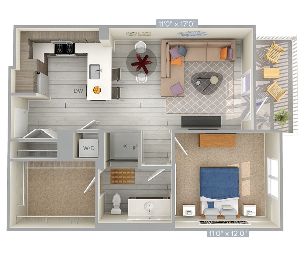 Floor Plan - A3-732