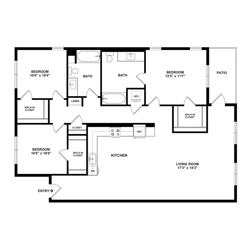 Floor Plan - 3A
