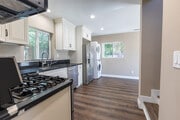 Kitchen with appliances - 8424 Grenoble St House