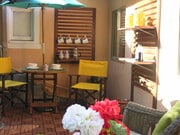 Back Patio - 2408 - 2416 1/2 N. Beachwood Dr Apartment