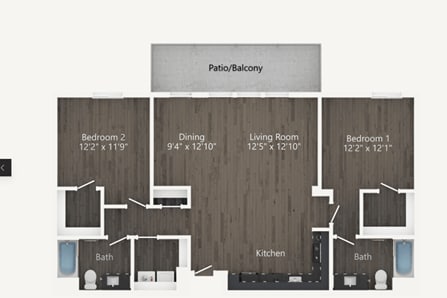 Floor Plan - Q