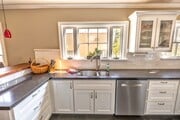 Custom stone counter. - 1327 S Sycamore Ave Townhome