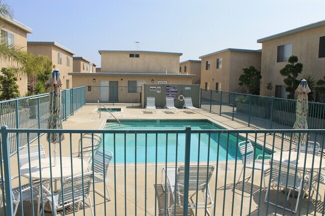 Pool area - Doty Apartments North & South