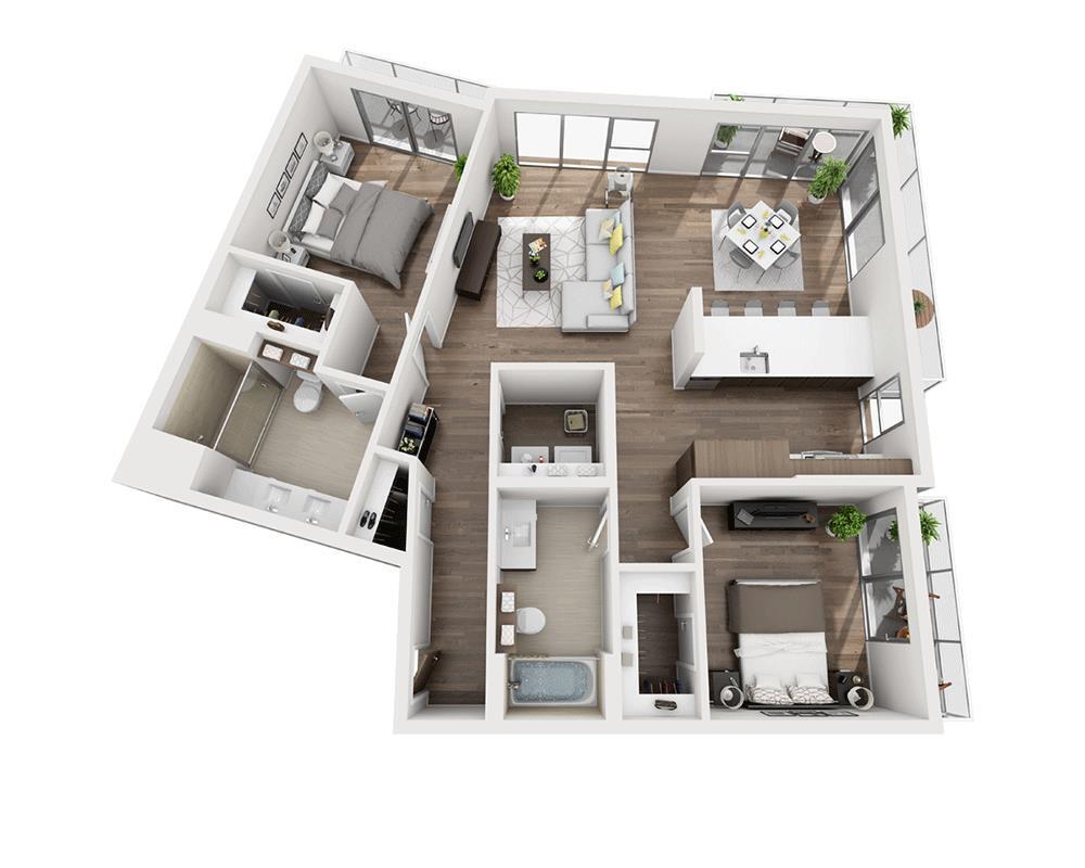Floor Plan - B2D