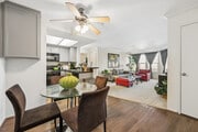 2BR, 2BA - 900SF - Dining Room and Living Room - Skyline Terrace