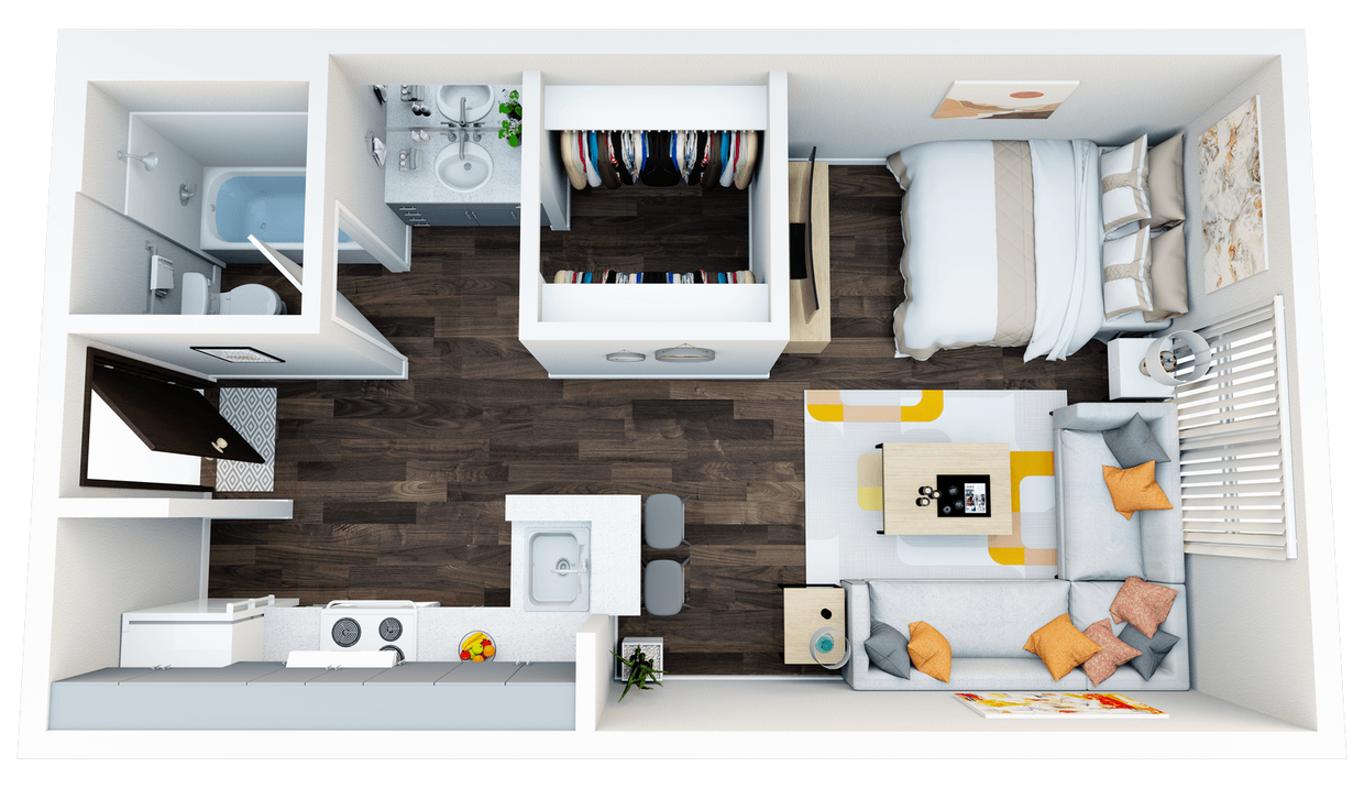 Floor Plan - Studio