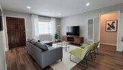 Living Room - staged for visualization - 16825 S Berendo Ave