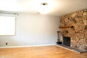 Fireplace in Living Room - 651 Hill St House