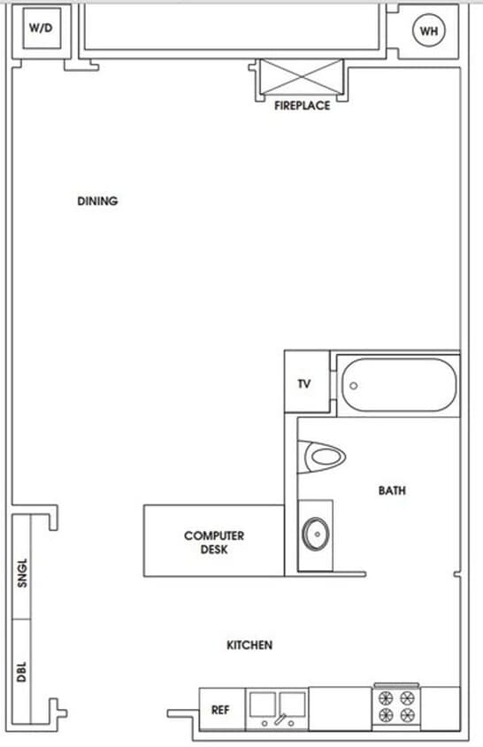 Floor Plan - studio