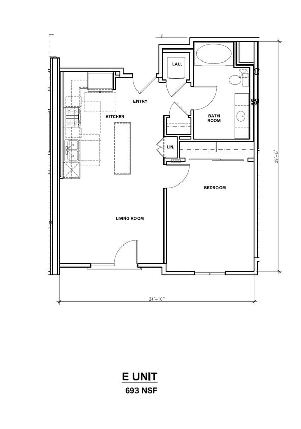Floor Plan - E Unit