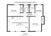 UNIT A is available now - 410 Lucas Ave. Apartments