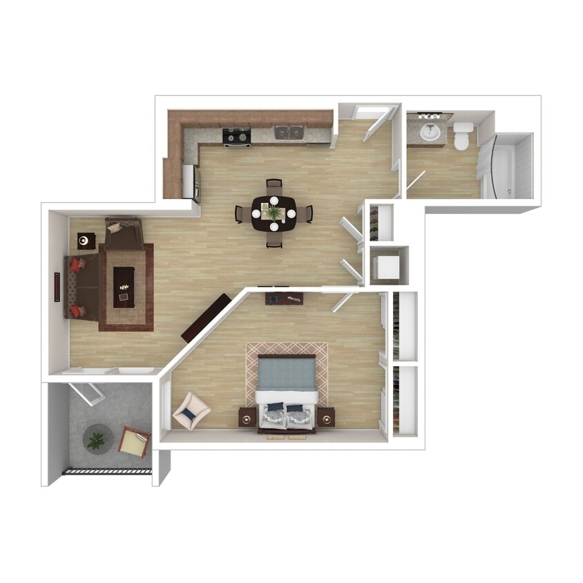 Floor Plan - The Peoria