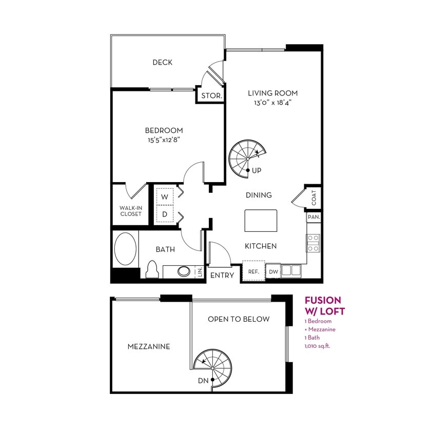 Floor Plan - Fusion w Loft