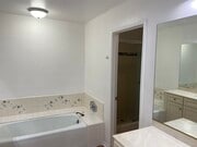 Master Bathroom - 4200 Via Dolce Condo Unit 127