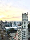 Evening sunset from balcony - 801 Ash St Condo Unit 1502