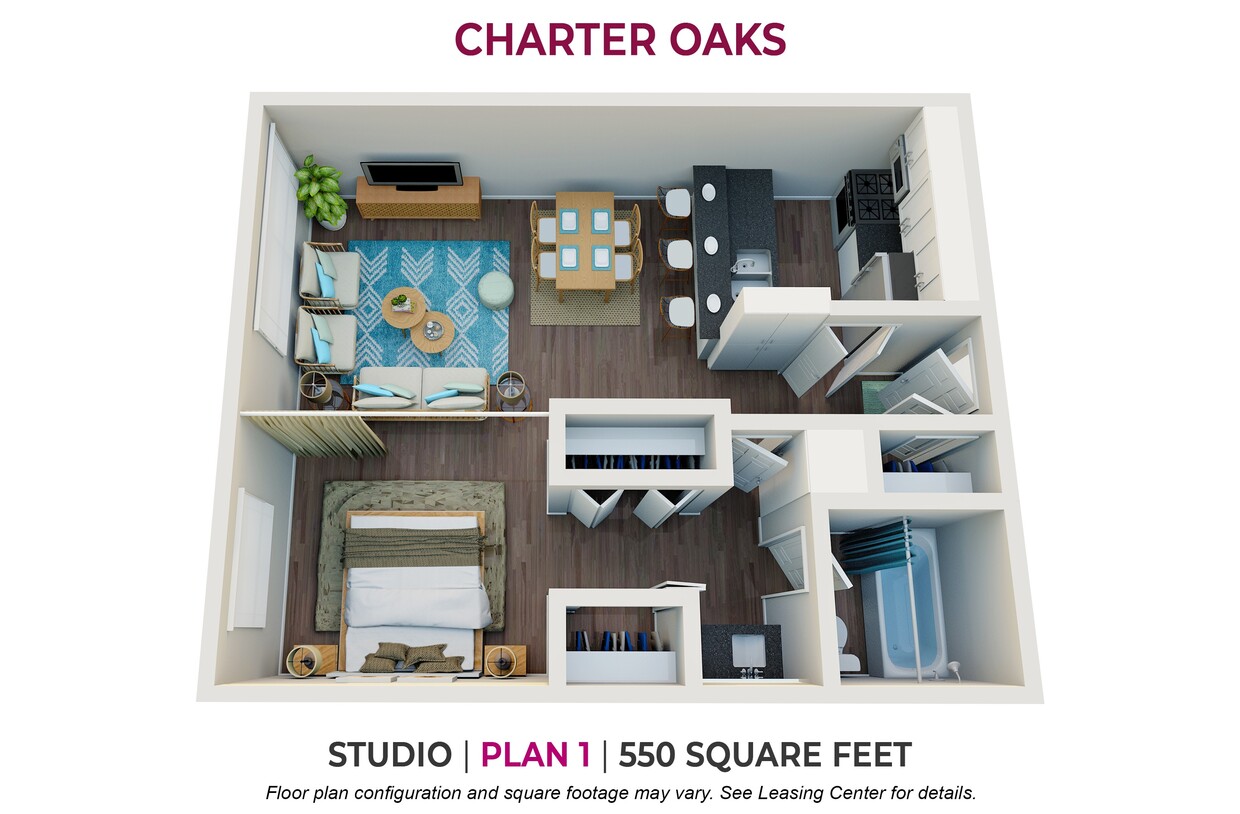 Floor Plan - Studio Plan 1