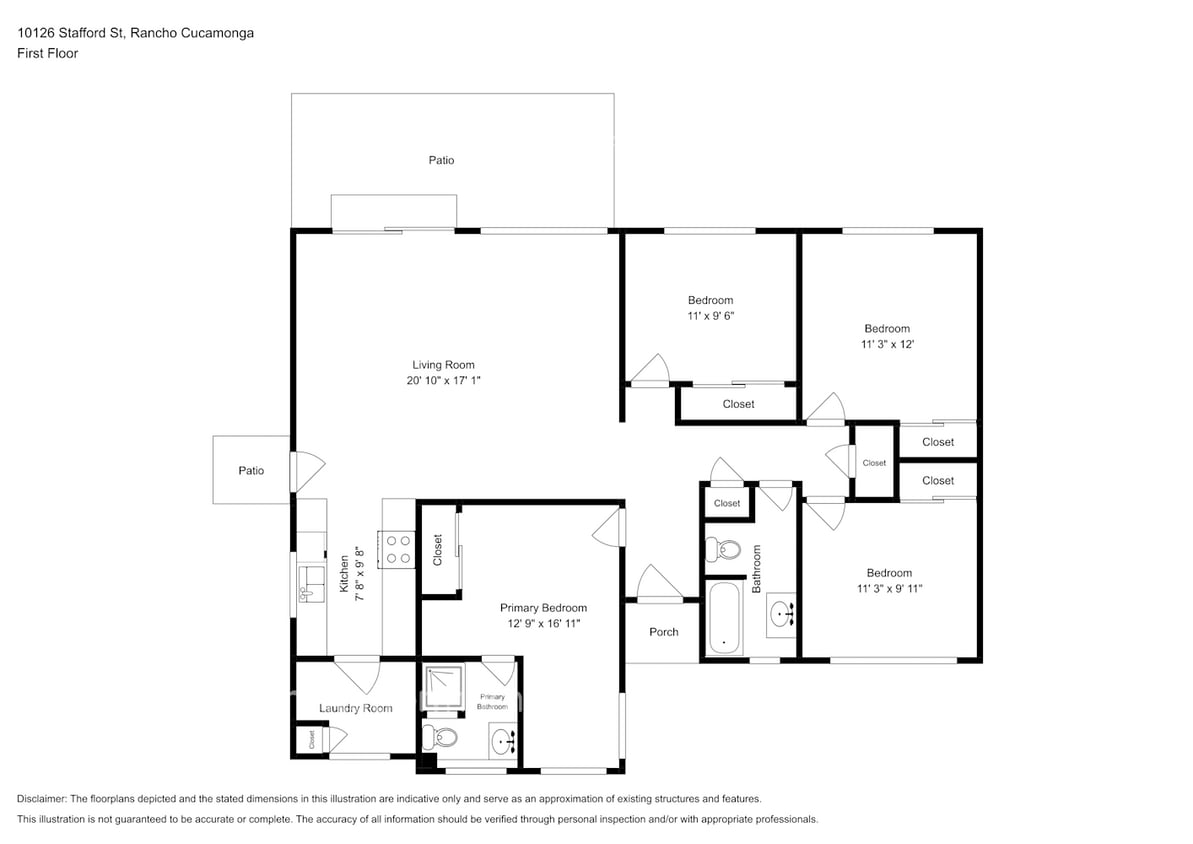 3D Tour - 10126 Stafford St