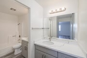 2BR, 2BA - 893SF - Primary Bathroom - Camino Colony