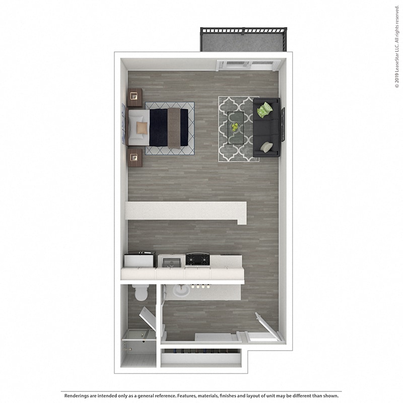 Floor Plan - Studio