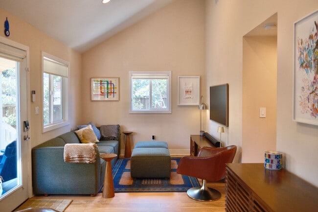 Photo - Charming 3bed/2 Bath Private Gated Main House with Vaulted Ceilings, Parking, and Laundry in the ...