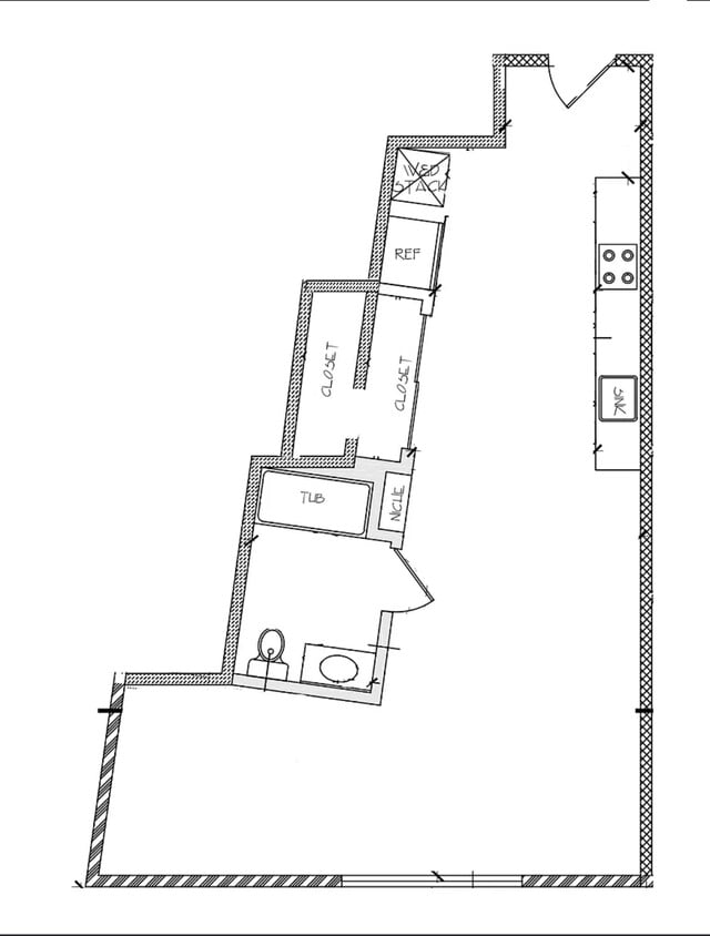 209 Floor Plan - Studio