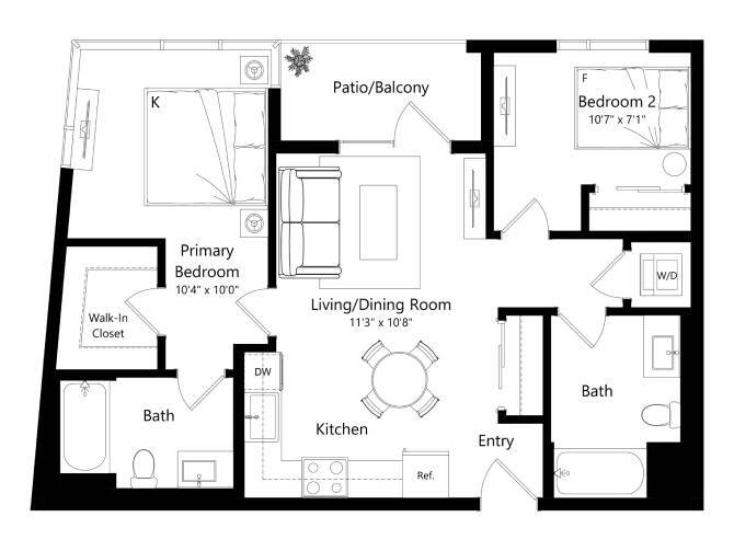 Floor Plan - 1650-Lincoln_2E