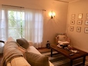 Living Room Overlooking Patio French Windows - 1231 9th St Condo Unit 2