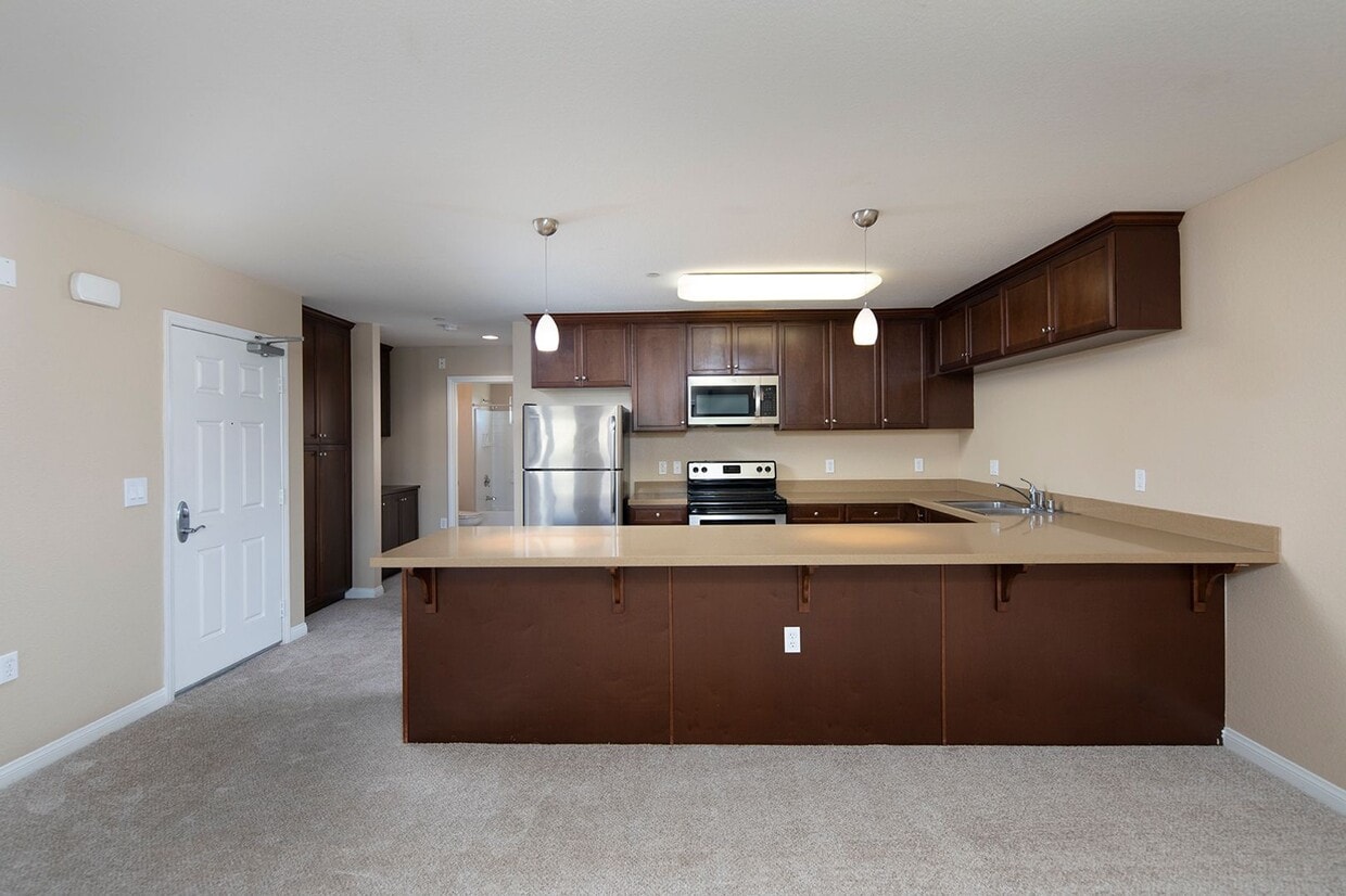 Floor Plan - Welcome Home! 1 x 1 with washer and Dryer inclu...