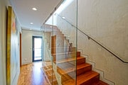 Staircase to middle level - 216 33rd Pl House