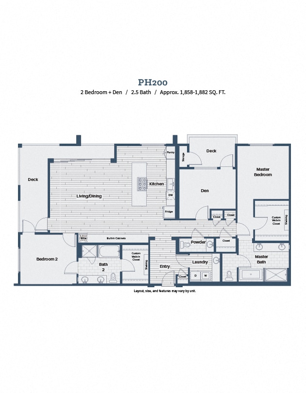 Floor Plan - PH200