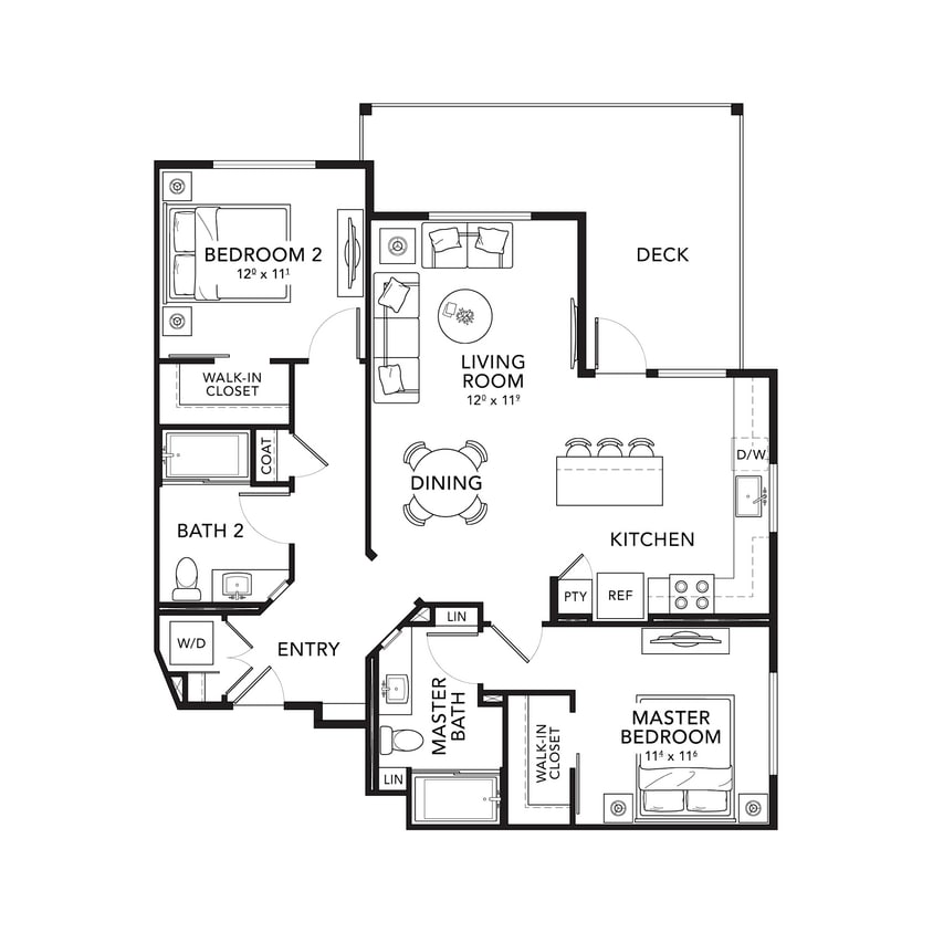 Floor Plan - Plan B6.1