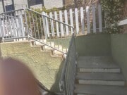 Stairs to House - 517 N Irena Ave Townhome