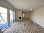 Large Living Area With Gas Fire Place & Double Balcony - Top Floor Large Bright 2bd/2.5 Bath & Balcony Apartments