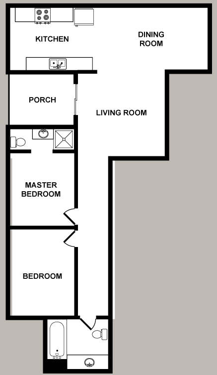 The Elgantine - 2 bed 2 bath