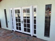 French Doors to Living Room from Deck - 226 Palm Dr Apartments Unit Upper