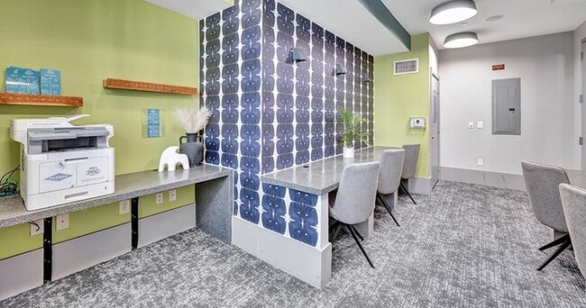 Business-Center-03-Iconic-on-Alvarado-San-Diego-8 - Iconic on Alvarado: Off-Campus Student Hou...