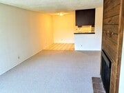 view from living room toward dining area and kitchen. - 3717 Cardiff Ave