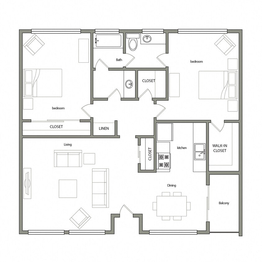 Floor Plan - Barcelona