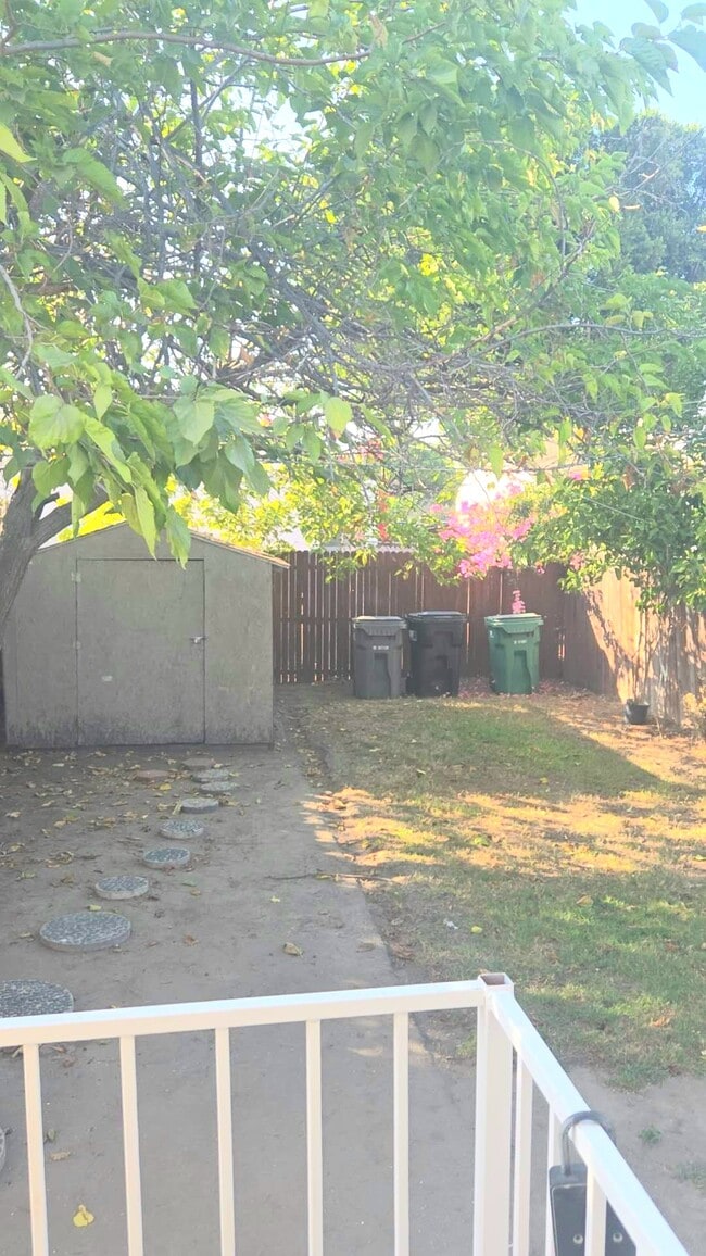 Private Yard with Storage - 4026 Sterling Way Unit 1/2